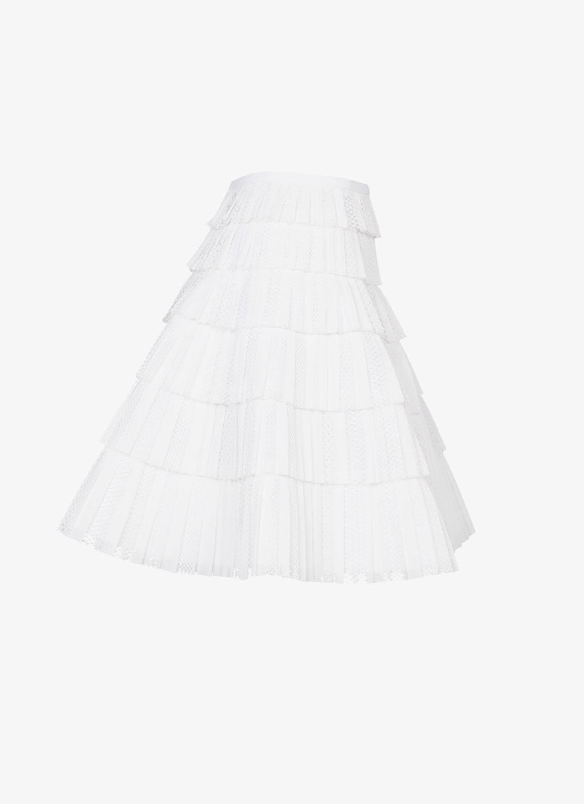 Flared lace skirt
 ALAÏA  FLARED LACE SKIRT
